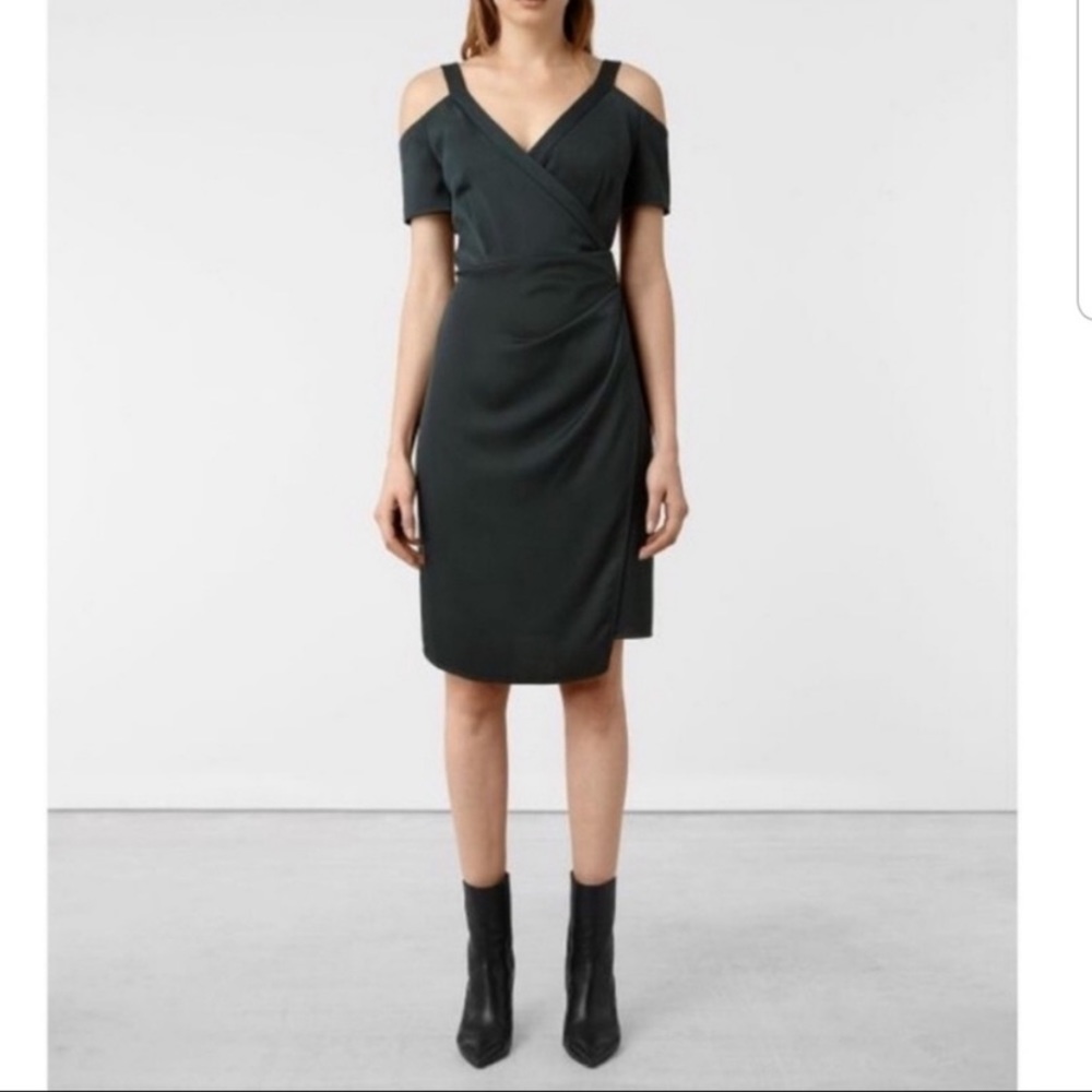 🚫SOLD! All Saints black Cadia dress NWT